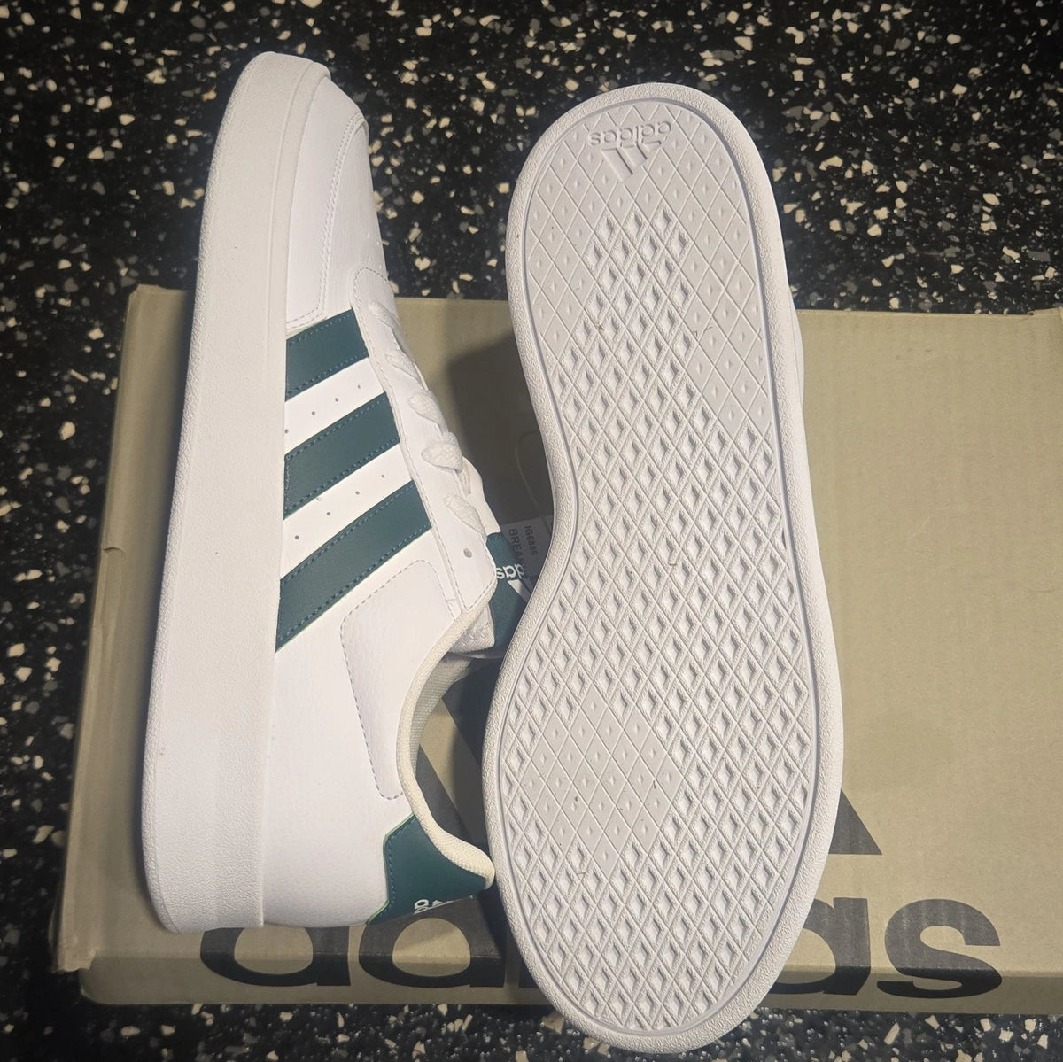 Adidas Breaknet 2.0 Leather Lace-Up