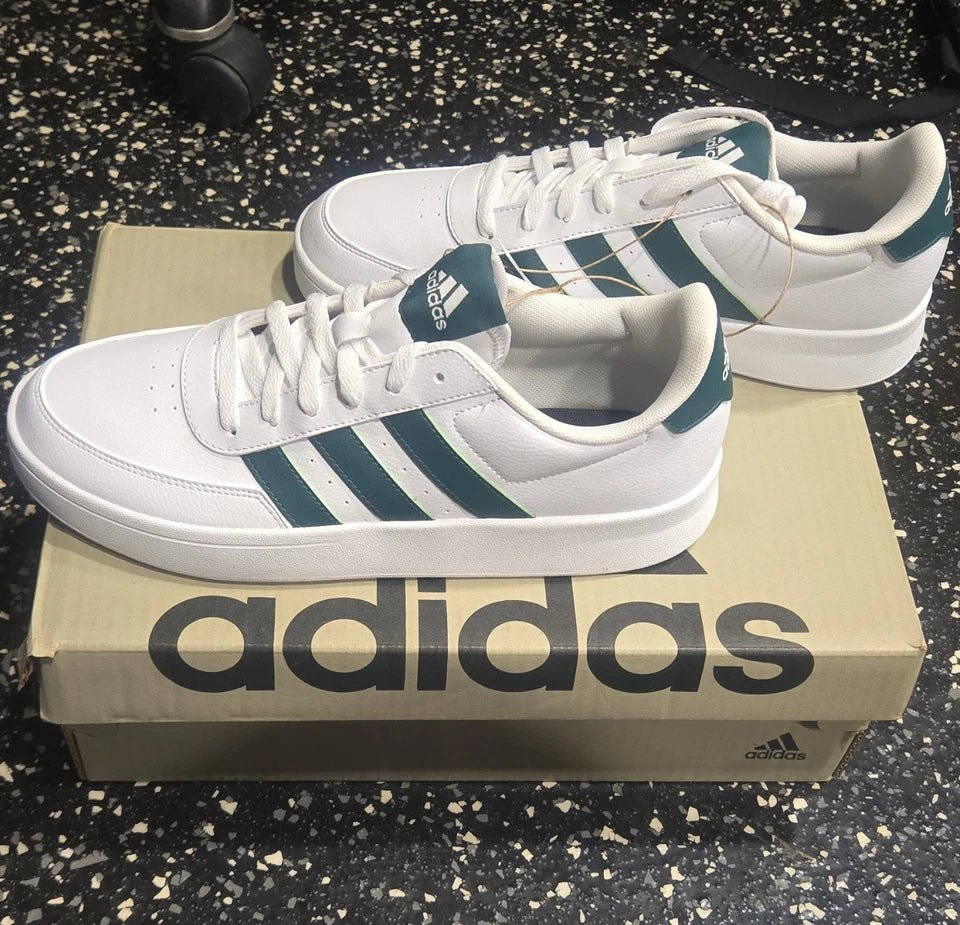 Adidas Breaknet 2.0 Leather Lace-Up - Shoe Boxs