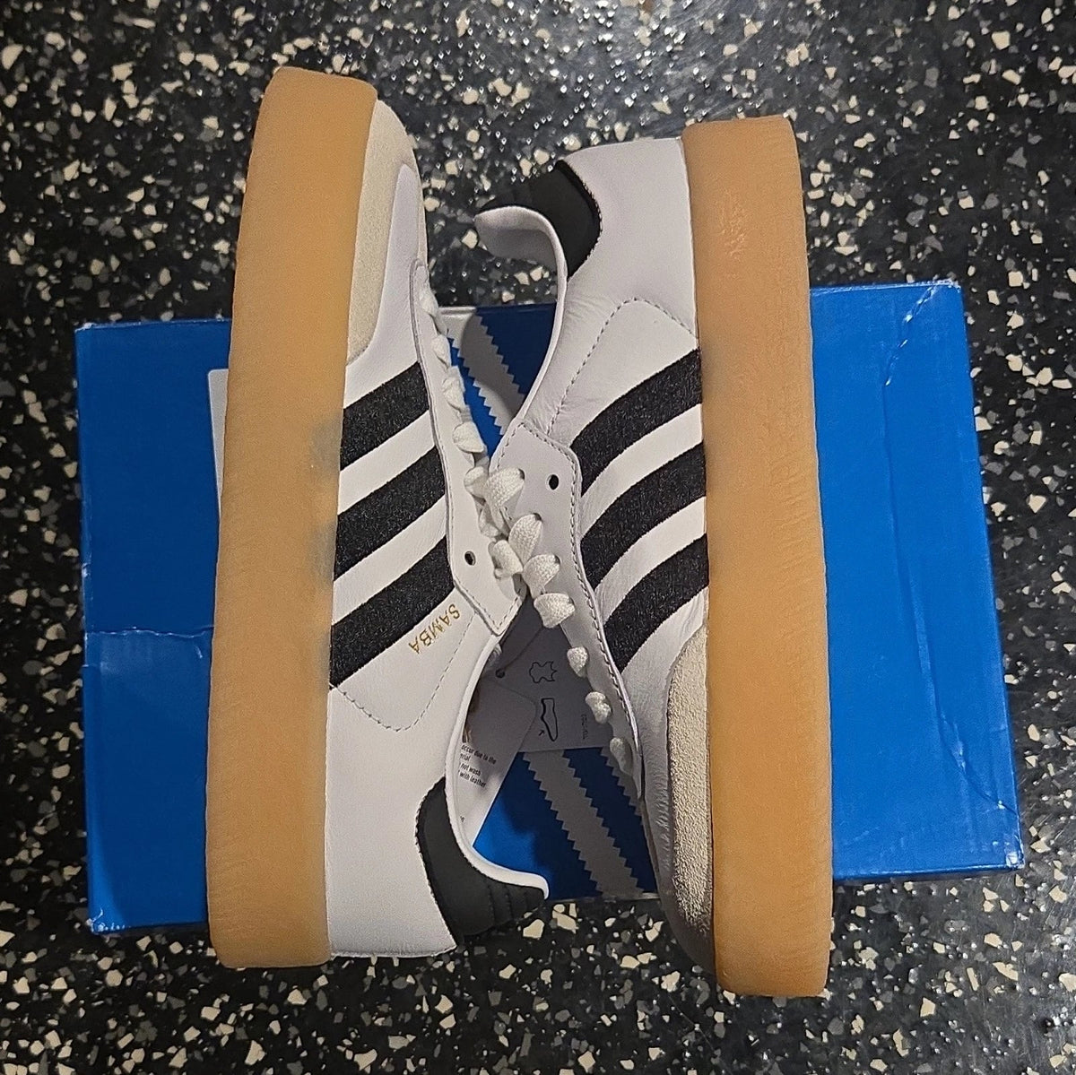 Adidas Samba ADV 'White Black Gum' - Shoe Boxs