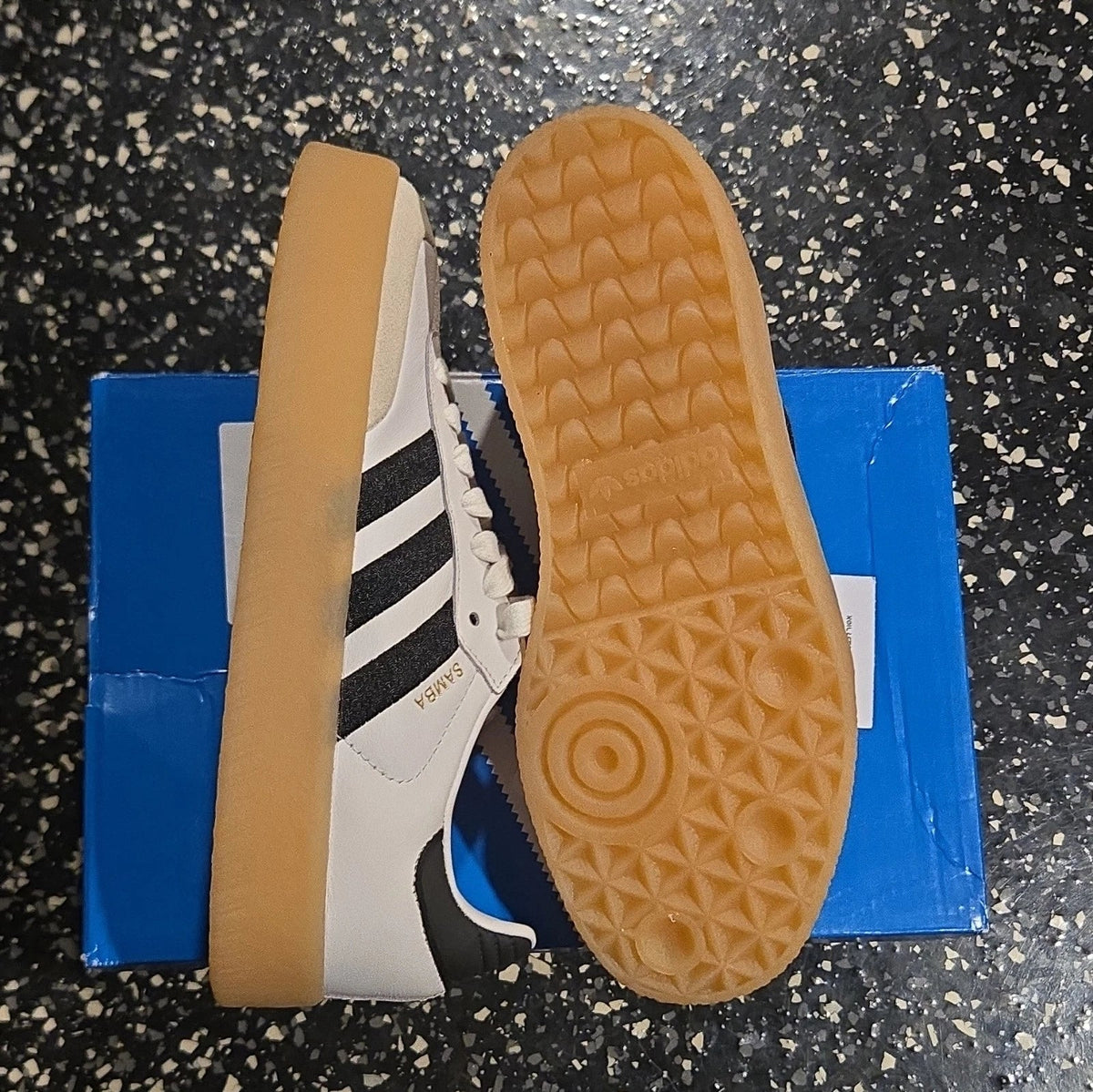 Adidas Samba ADV 'White Black Gum' - Shoe Boxs