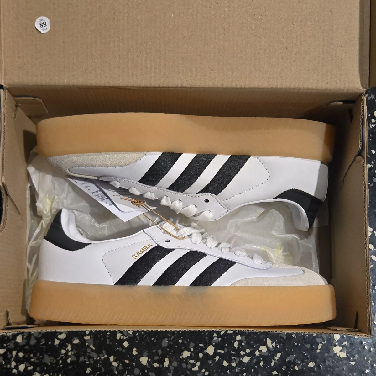 Adidas Samba ADV 'White Black Gum' - Shoe Boxs