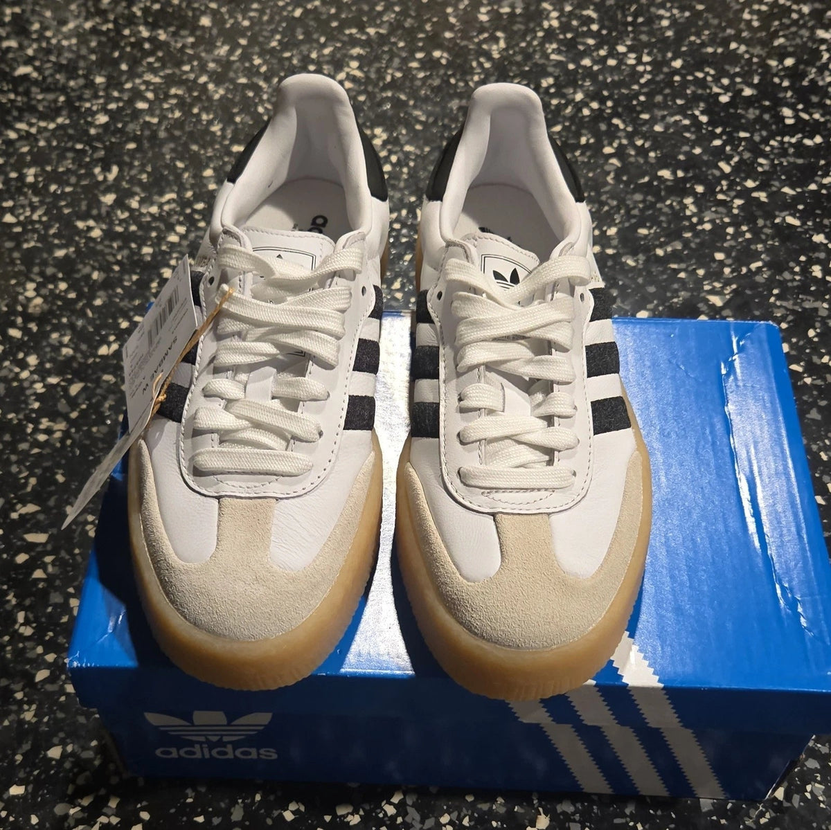 Adidas Samba ADV 'White Black Gum' - Shoe Boxs