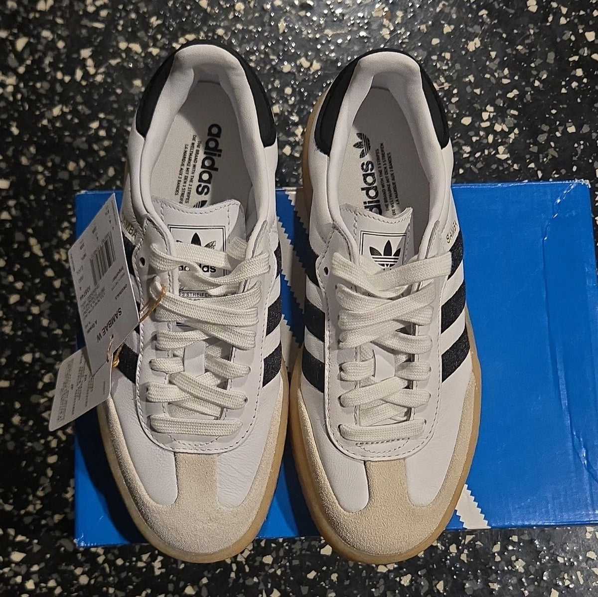 Adidas Samba ADV 'White Black Gum' - Shoe Boxs