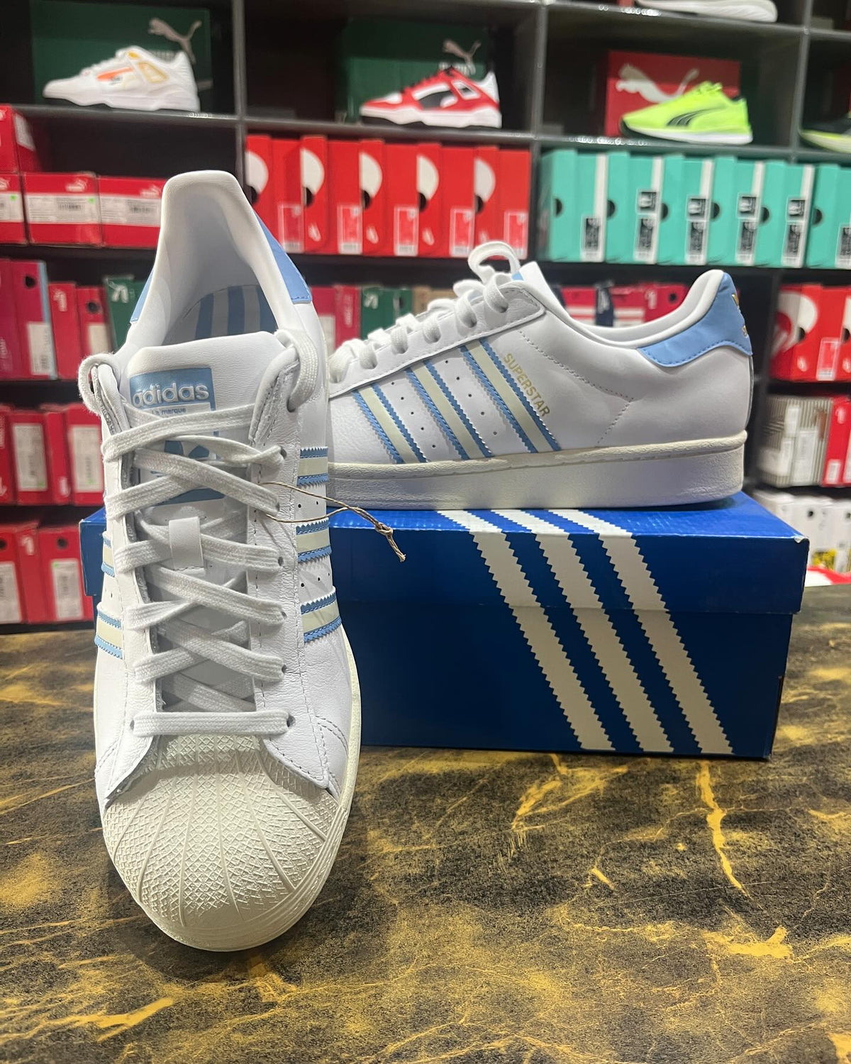 Adidas Superstar Whiteblue - Smart Khareed
