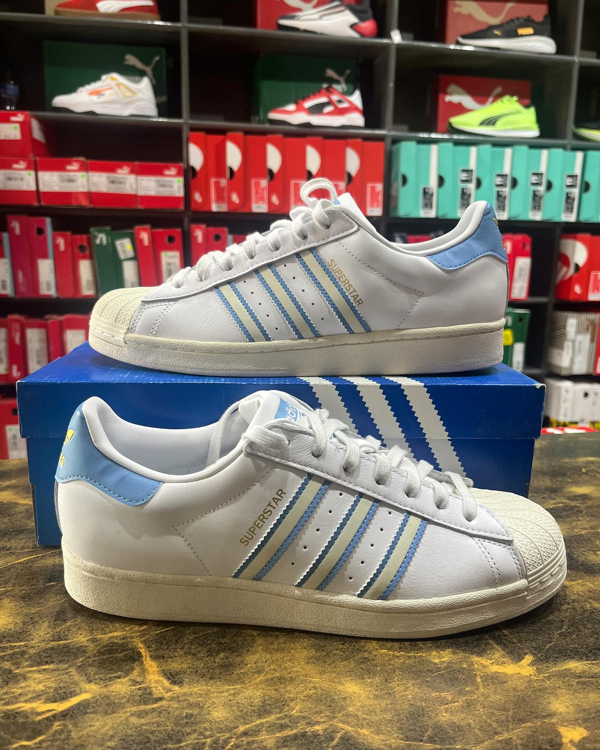 Adidas Superstar Whiteblue - Smart Khareed