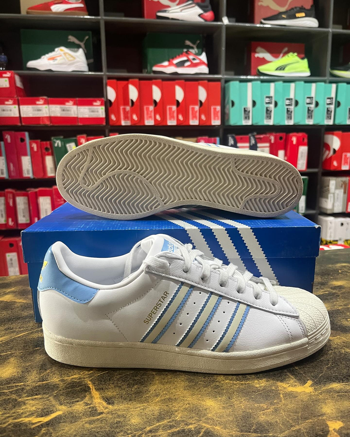 Adidas Superstar Whiteblue - Smart Khareed