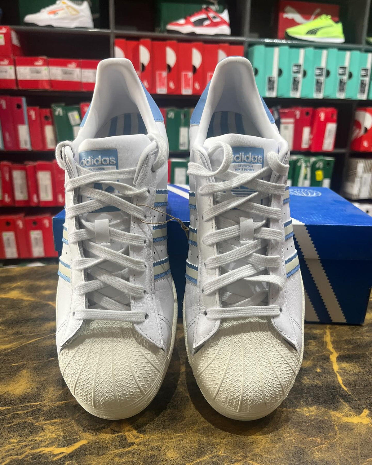 Adidas Superstar Whiteblue - Smart Khareed