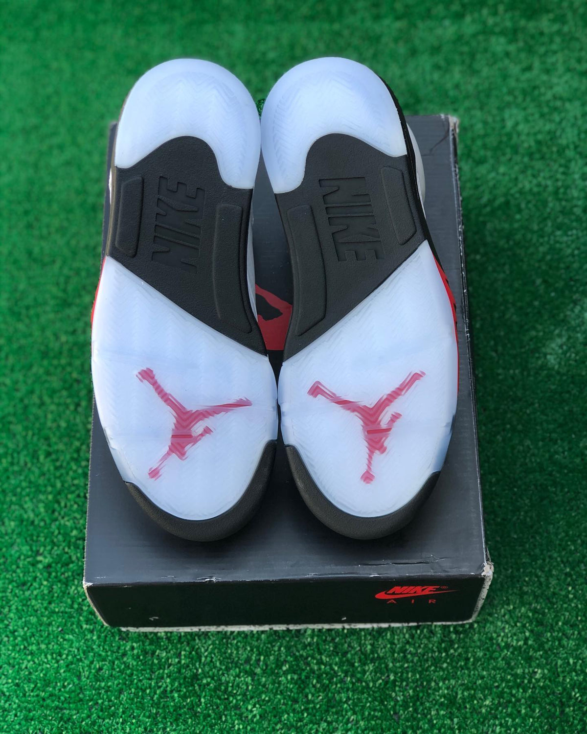 Jordan Retro 5 Fire Red - Smart Khareed