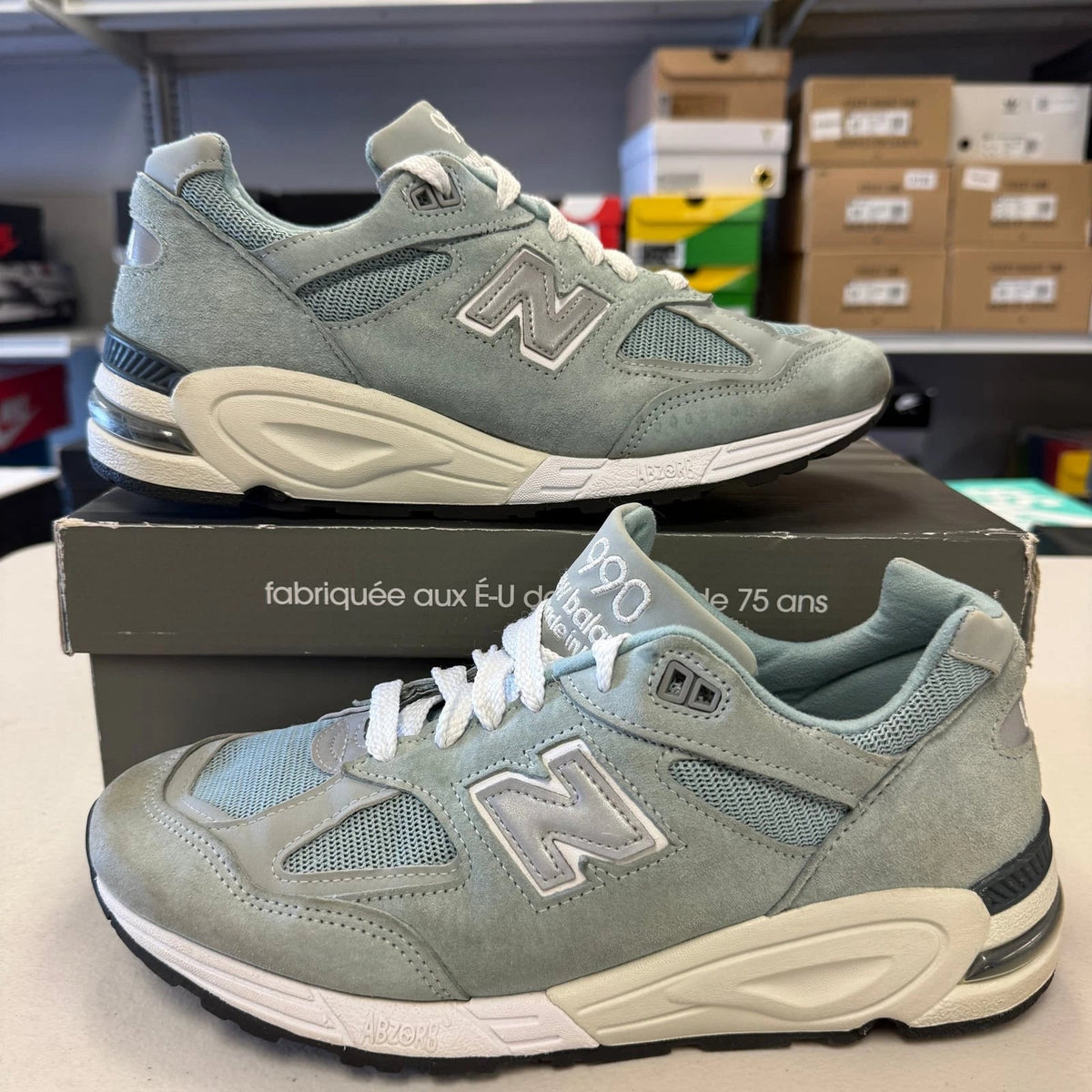 New Balance 990v2 - Shoe Boxs