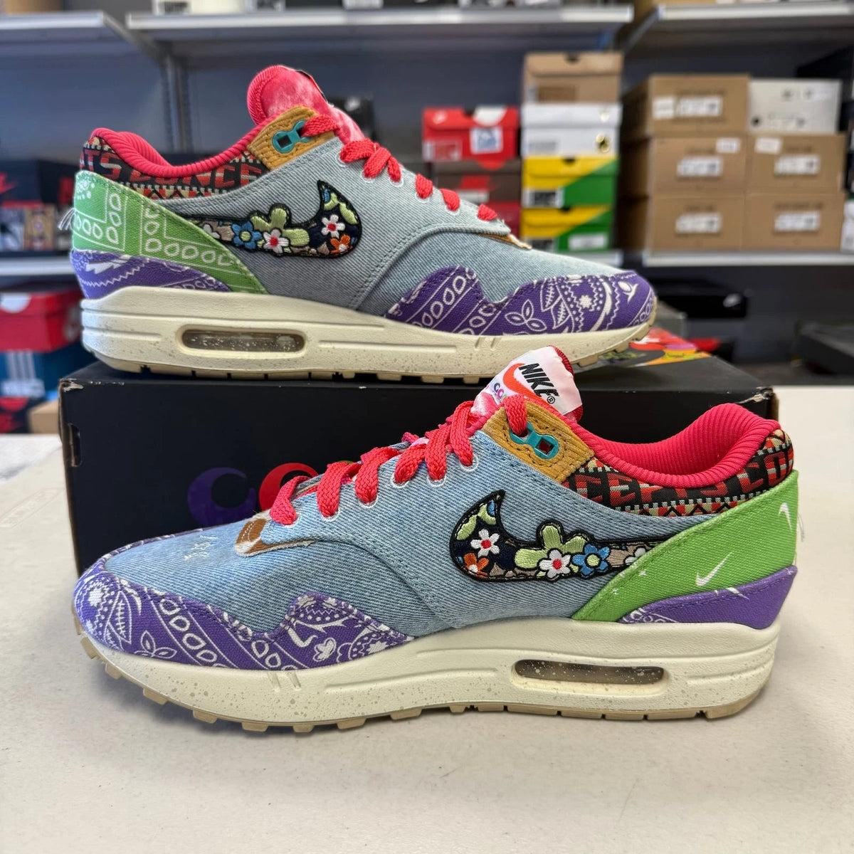 Nike Air Max 1 SP Concepts - Shoe Boxs