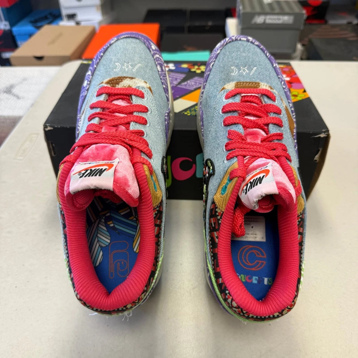 Nike Air Max 1 SP Concepts - Shoe Boxs