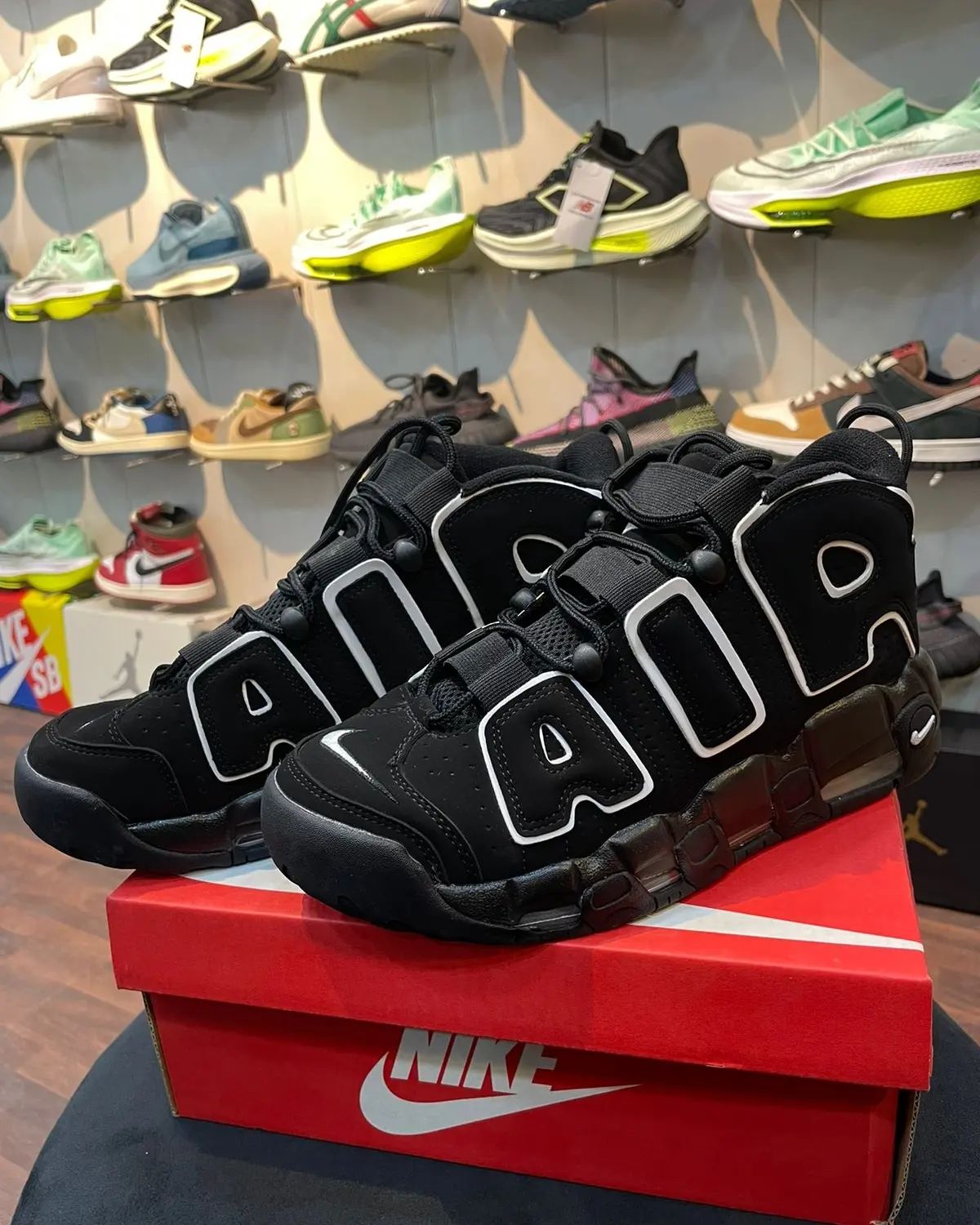 Nike Air More Uptempo Black - Smart Khareed