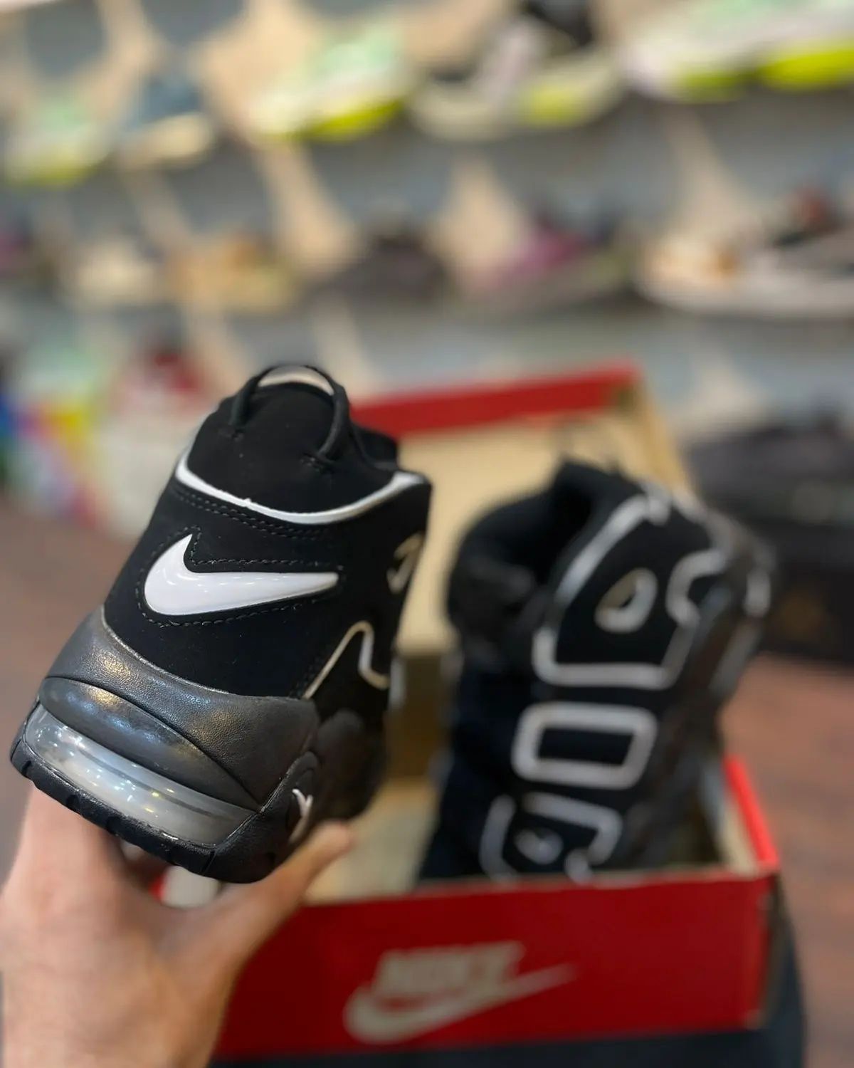 Nike Air More Uptempo Black - Smart Khareed