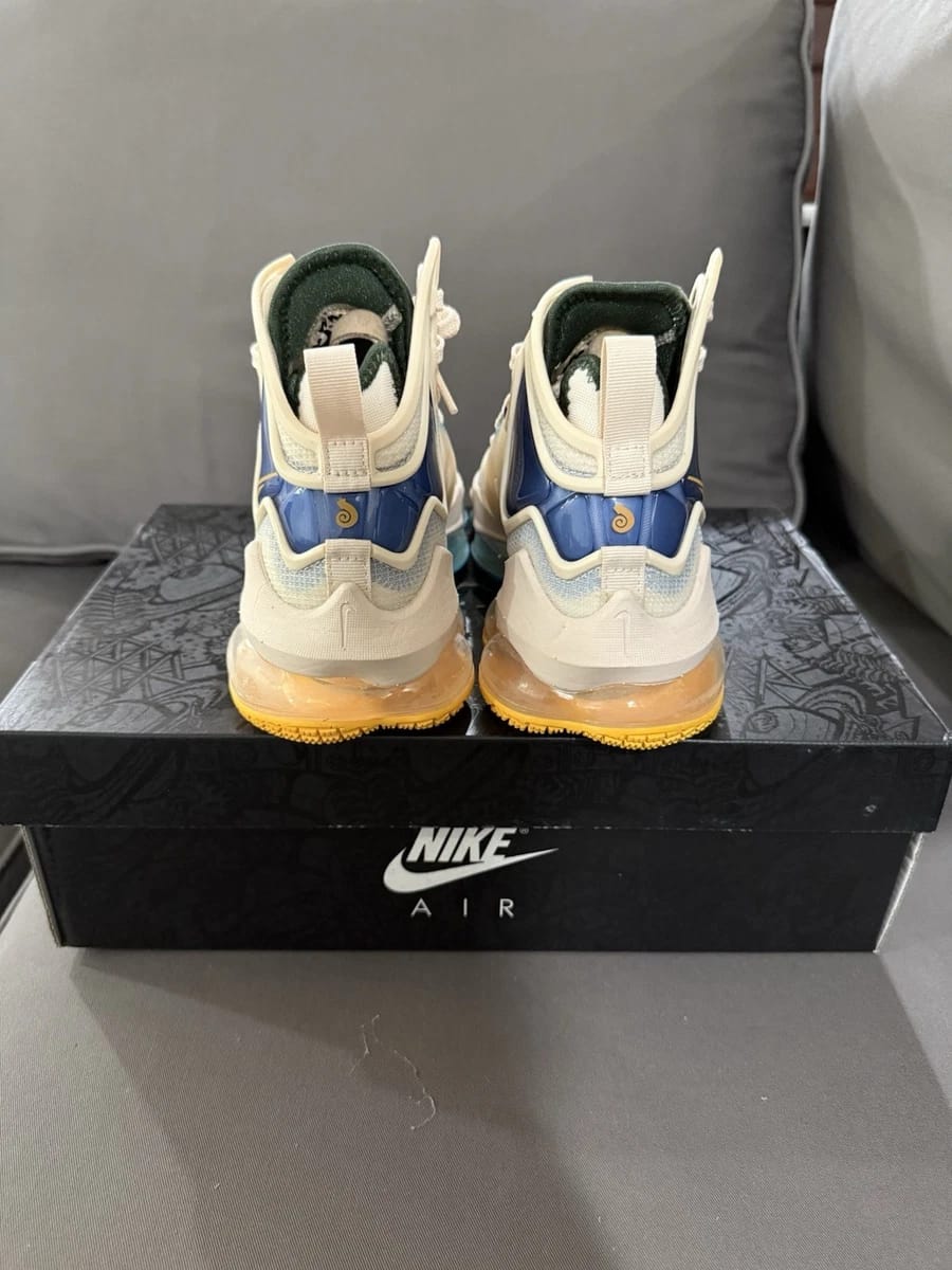 Nike LeBron 19 White - Shoe Boxs