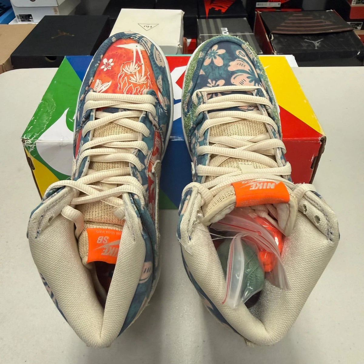 Nike SB Dunk High Pro QS Aloha - Shoe Boxs