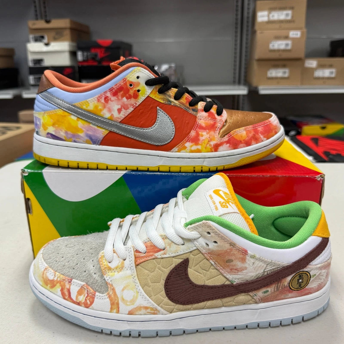 Nike SB Dunk Low Pro QS Street Hawker - Shoe Boxs