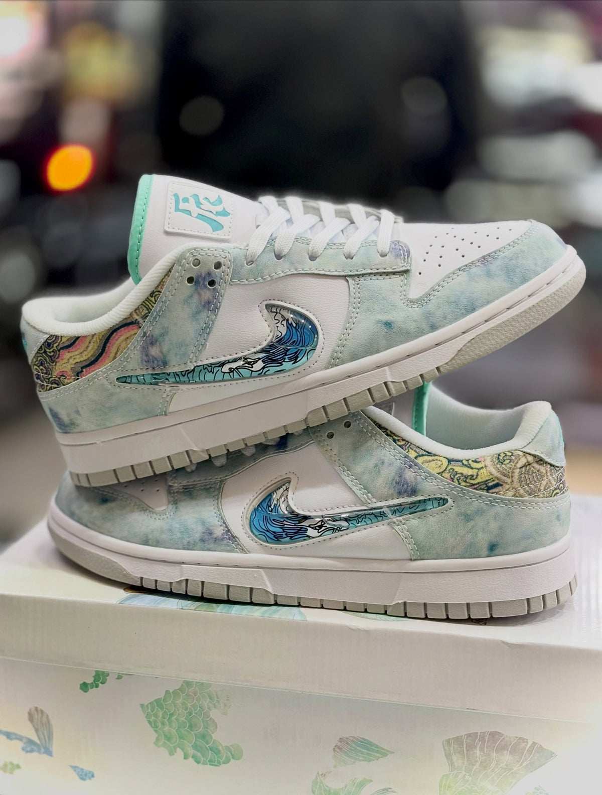 Nike SB Dunk Low Year of the Dragon Steam Puppet - Shoe Boxs