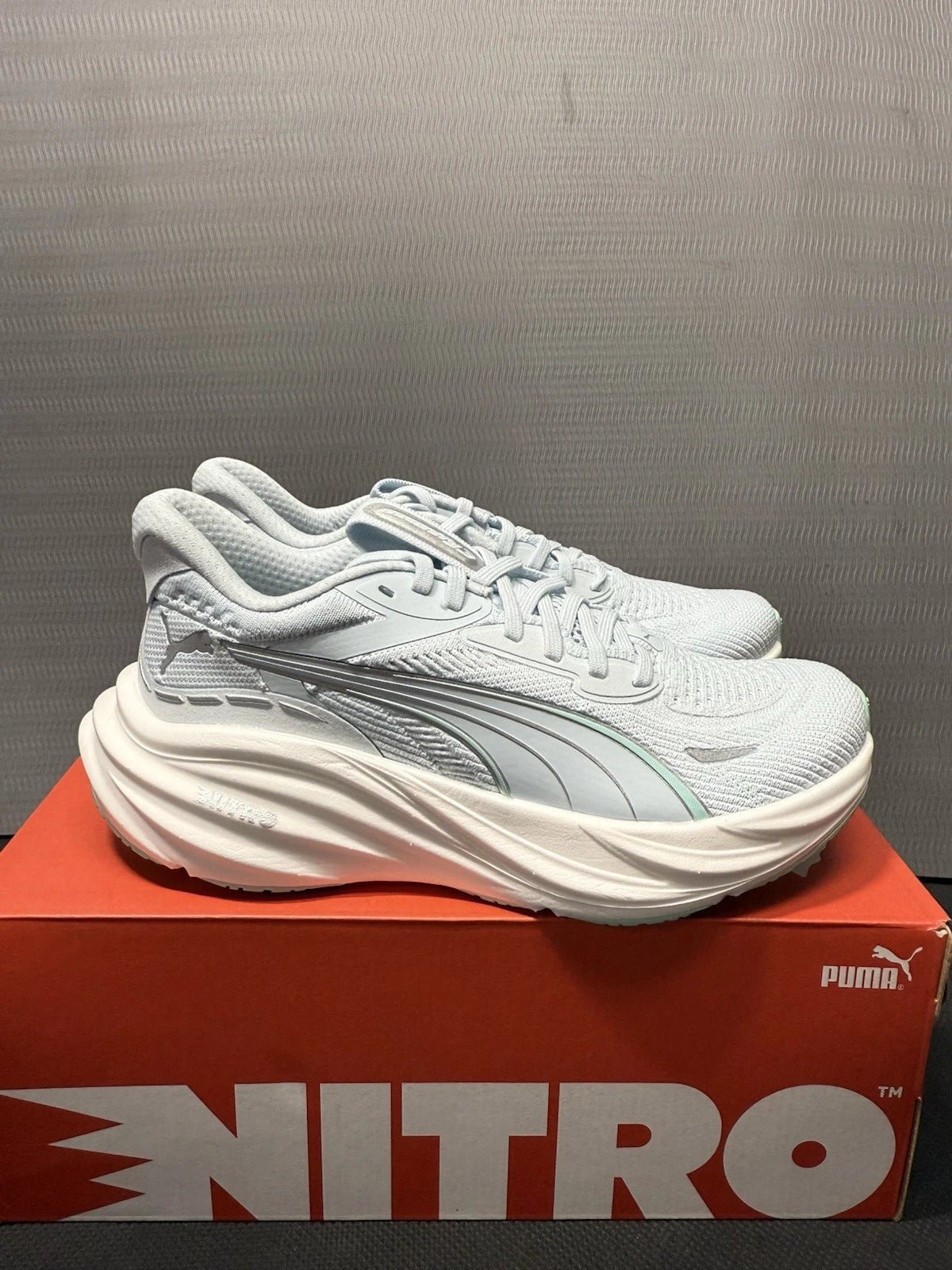 PUMA Magnify Nitro 3 Sea Glass Mint Melt - Shoe Boxs