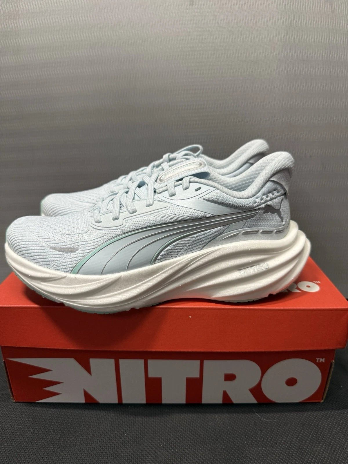 PUMA Magnify Nitro 3 Sea Glass Mint Melt - Shoe Boxs