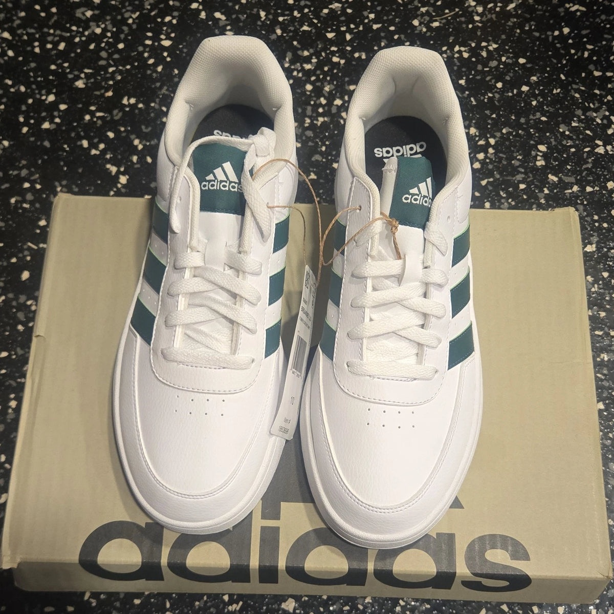 Adidas Breaknet 2.0 Leather Lace-Up