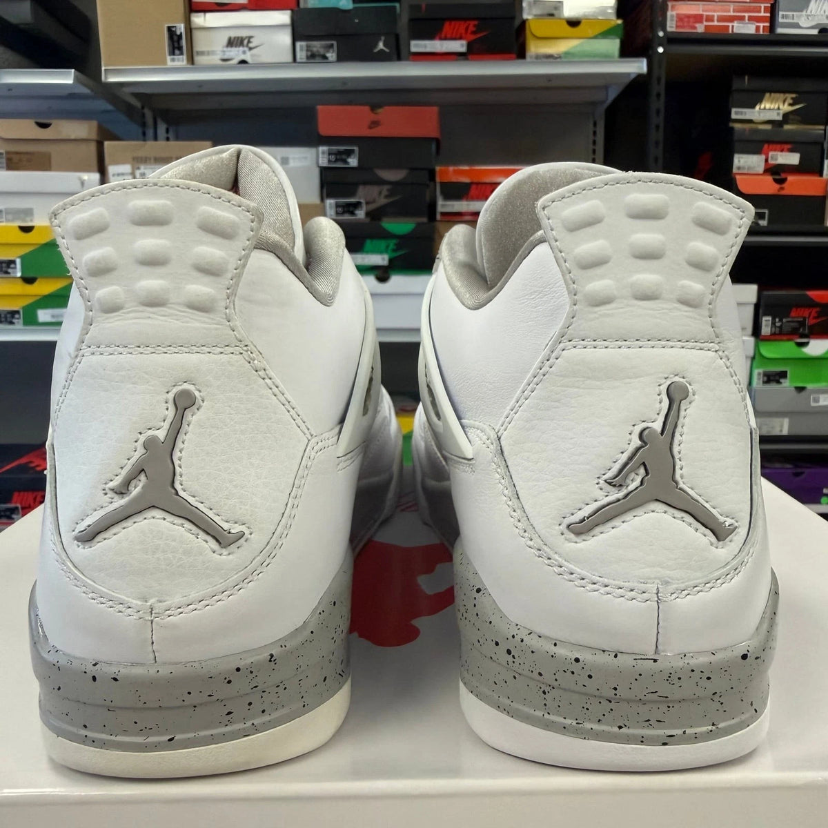 Air Jordan Retro 4 White Oreo